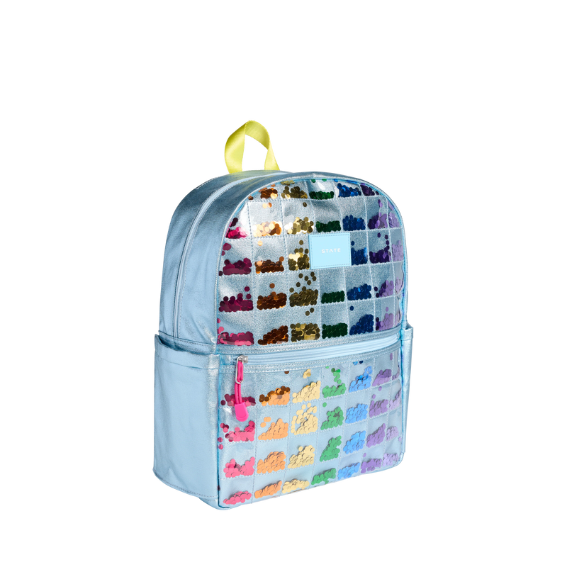 Kane Backpack | Quilted Sequin