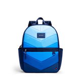 Kane Double Pocket Backpack | Blue Chevron