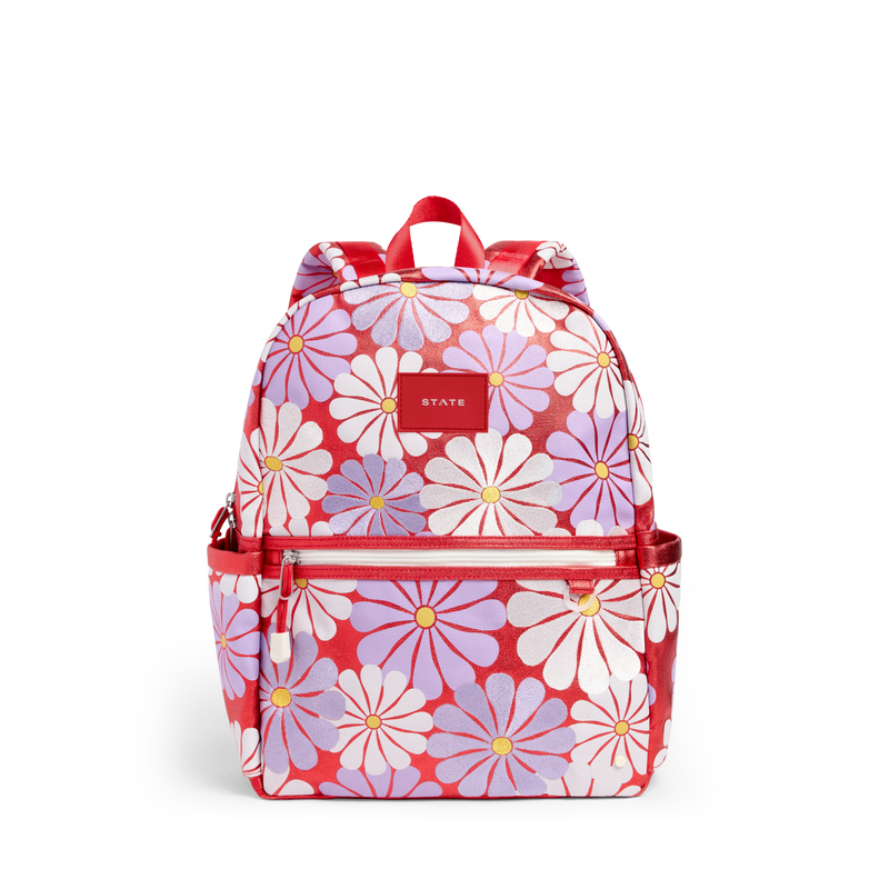 Kane Double Pocket Backpack | Ruby Floral