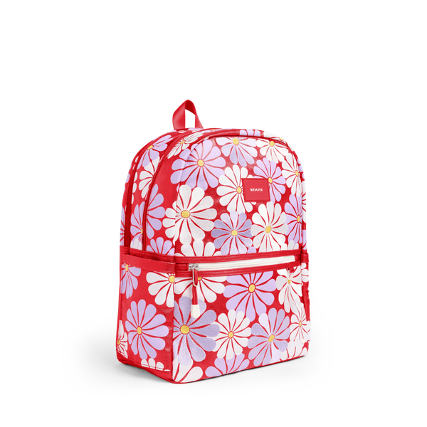 Kane Double Pocket Backpack | Ruby Floral