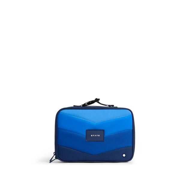 Rodgers Lunch Box | Blue Chevron