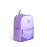 Kane Double Pocket Backpack | Lilac Chevron