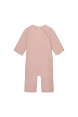 Baby Suit with Snaps | Faded Pink
