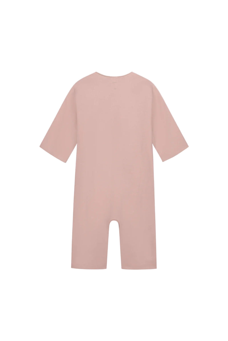 Baby Suit with Snaps | Faded Pink