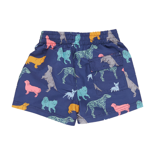Boys Swim trunk | Navy Dogs