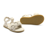 Benz Sandals | Cream Sheep Leather