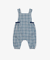 Scout Baby Overall | Blue Picnic Check