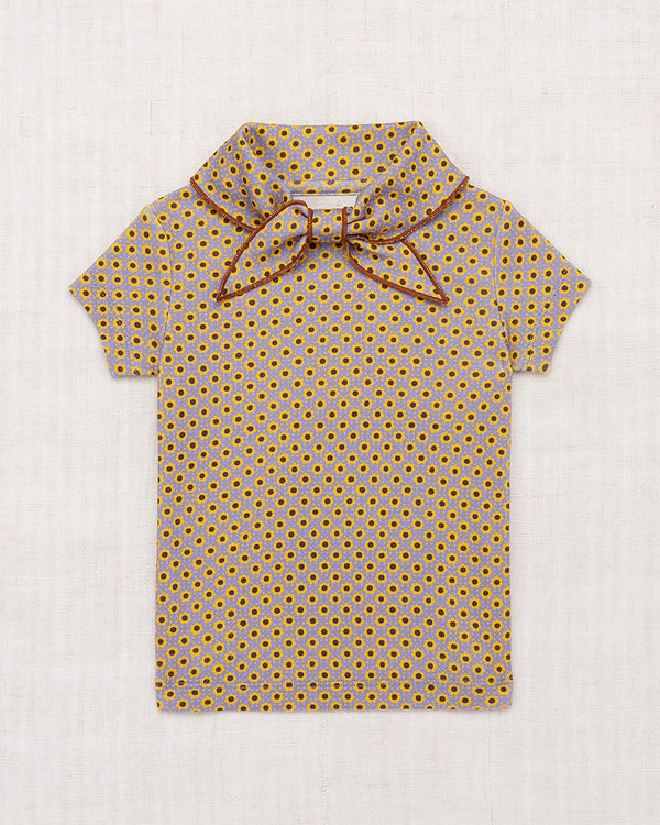 Scout Tee | Pewter Flower Dot