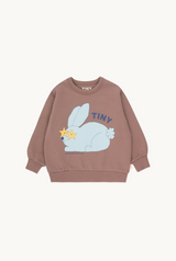 Rabbit Sweatshirt | Purple Grey