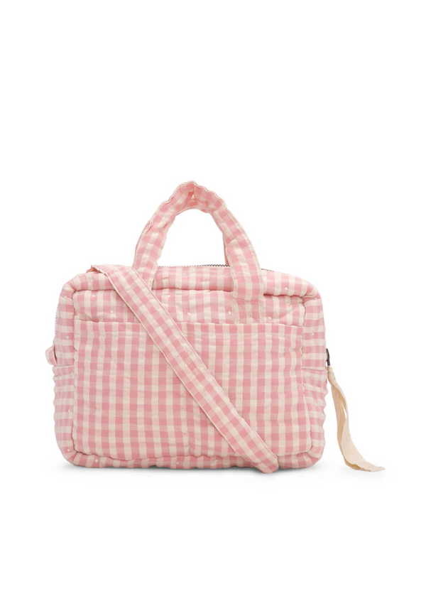 Doll Bag | Powder Pink Check