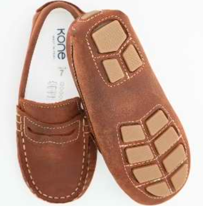Boys Penny Loafer | Distressed Copper