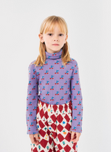 Cherry All Over Turtleneck T-Shirt