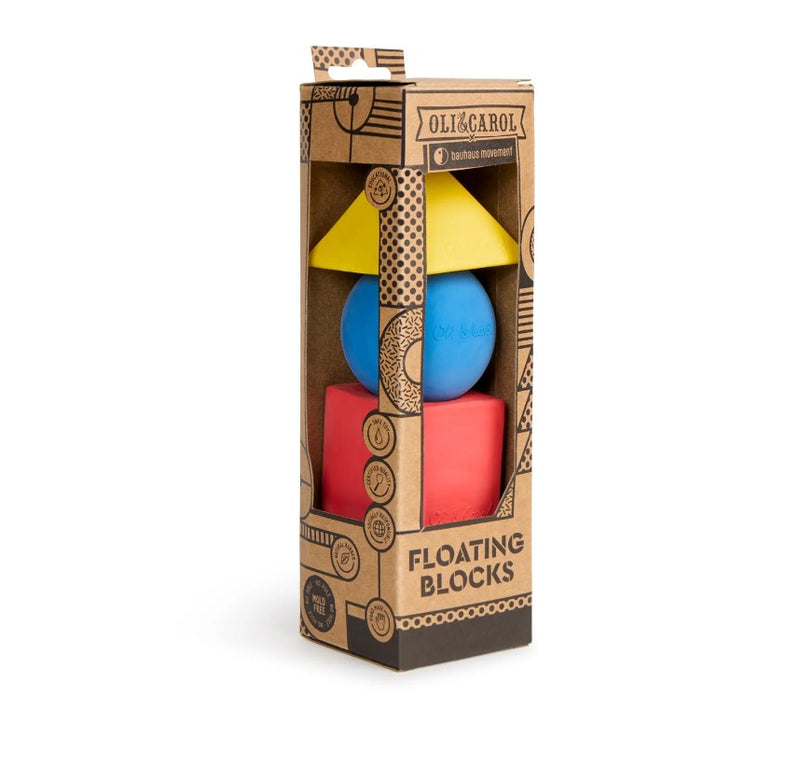 Bauhaus Floating Blocks - Primary Colors
