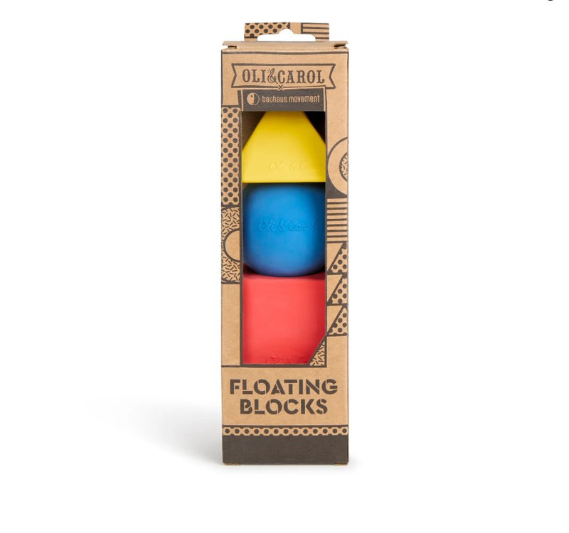 Bauhaus Floating Blocks - Primary Colors