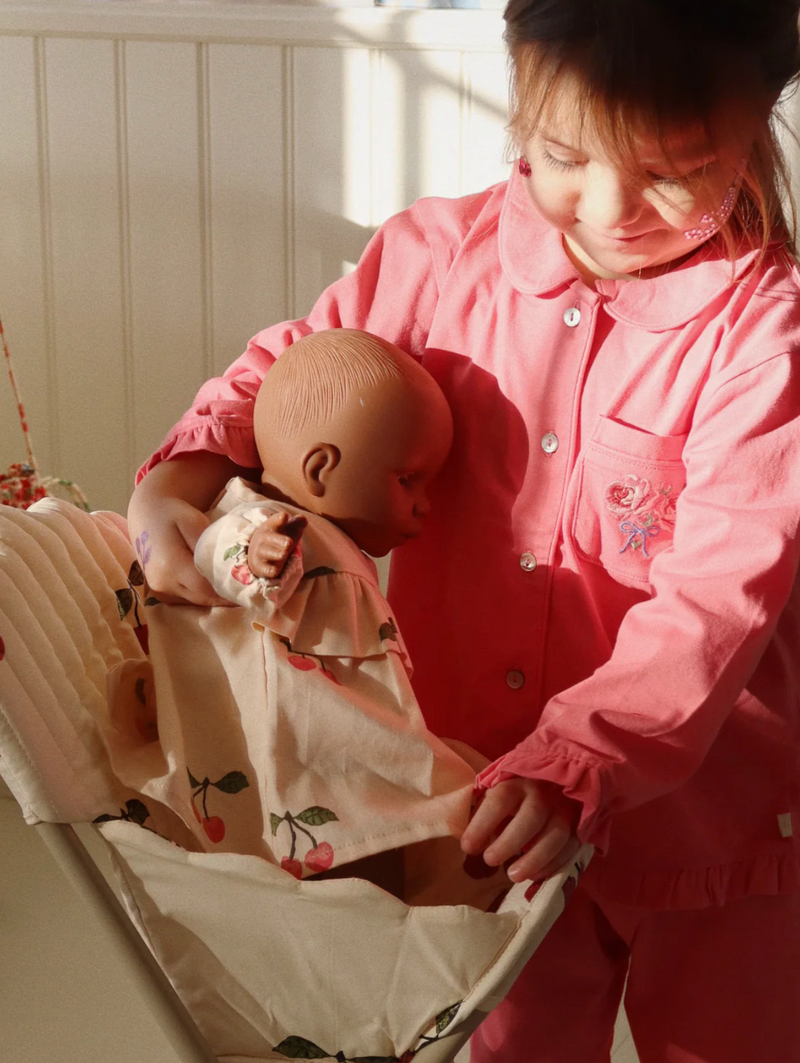 Doll High Chair | Ma Grande Cerise Pink Glitter