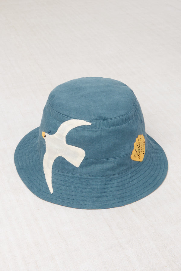 Seaside Bucket Hat | Blue Slate