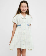 Shirt Dress | Seafoam Plaid