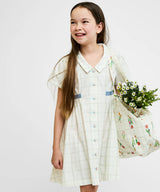 Shirt Dress | Seafoam Plaid