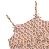 Baby Girls Tia Dress Set | Pink Prairie Block Print