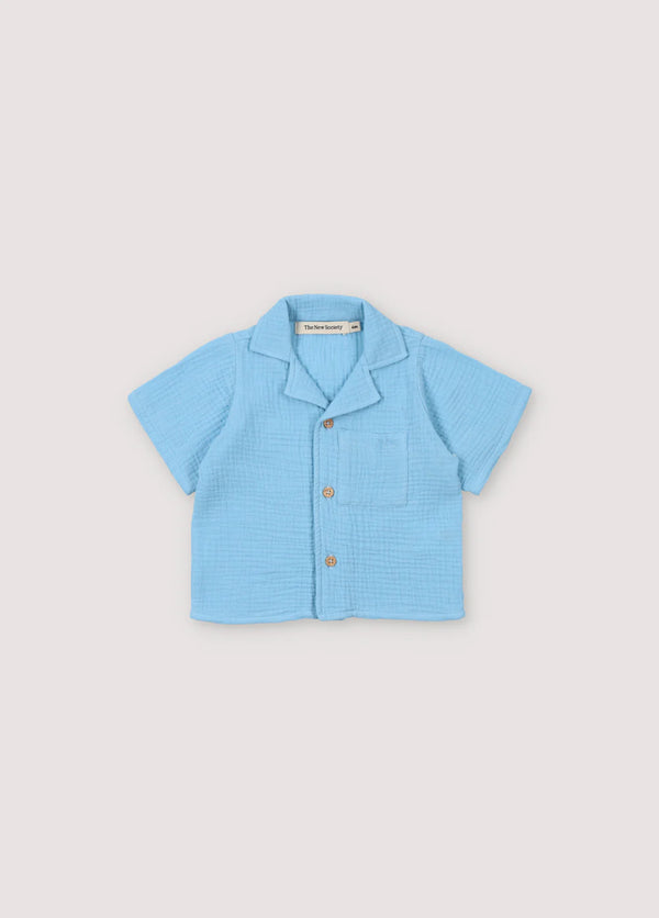 Spyros Baby Shirt Powder Blue