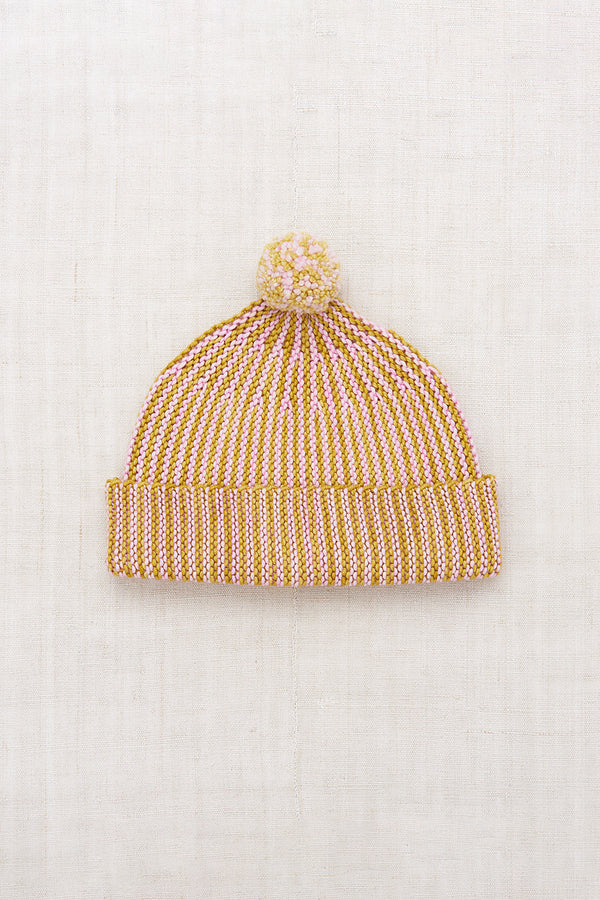 Strata Garter Hat | Citron