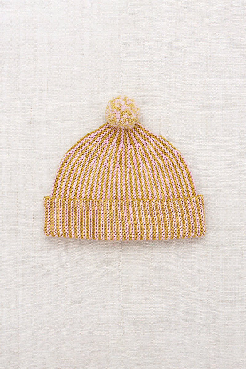 Strata Garter Hat | Citron