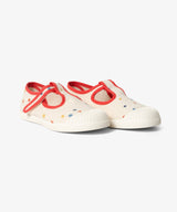 Canvas T-Band Sneaker | Signature Dot