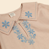 Thalia Dress | Pink Beige