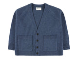 Timon Cardigan | Wool Denim