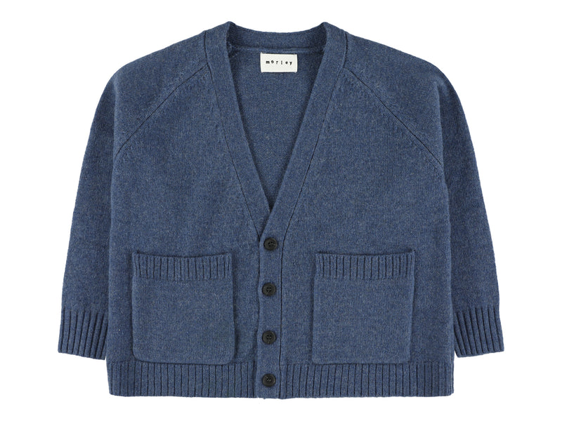 Timon Cardigan | Wool Denim