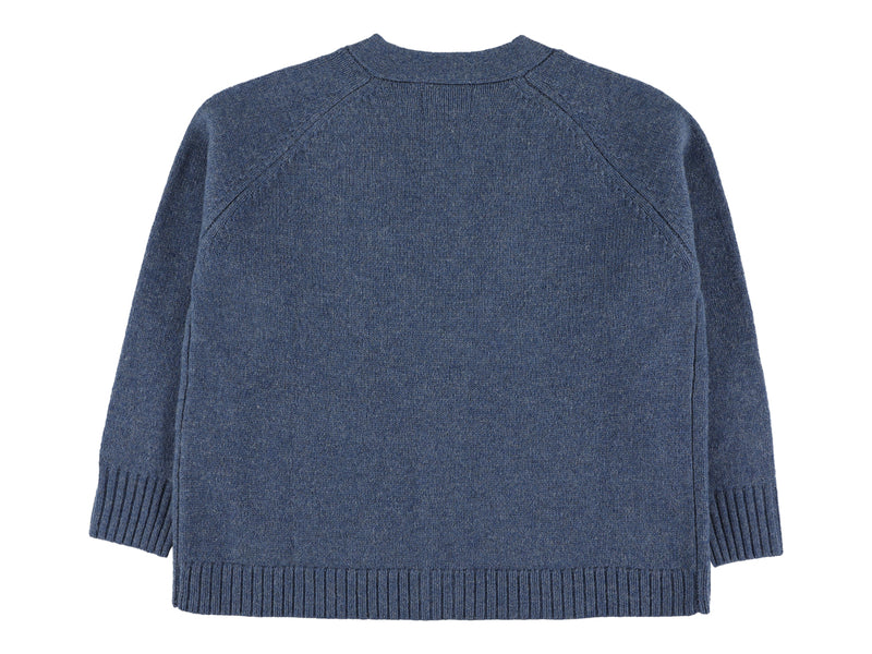 Timon Cardigan | Wool Denim