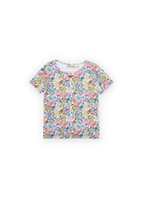 TNS Rib Tee | Verbena Print