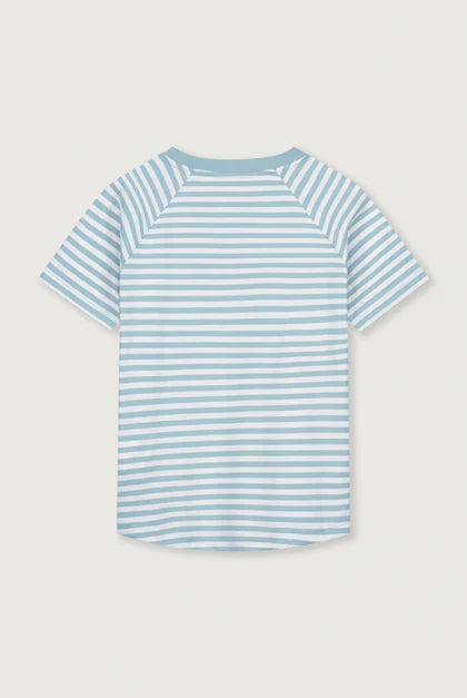 Crewneck Tee | Sky Off-White