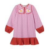 Farmyard Appliqué Dress