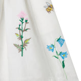 Girl Skirt | Flower Embroidery