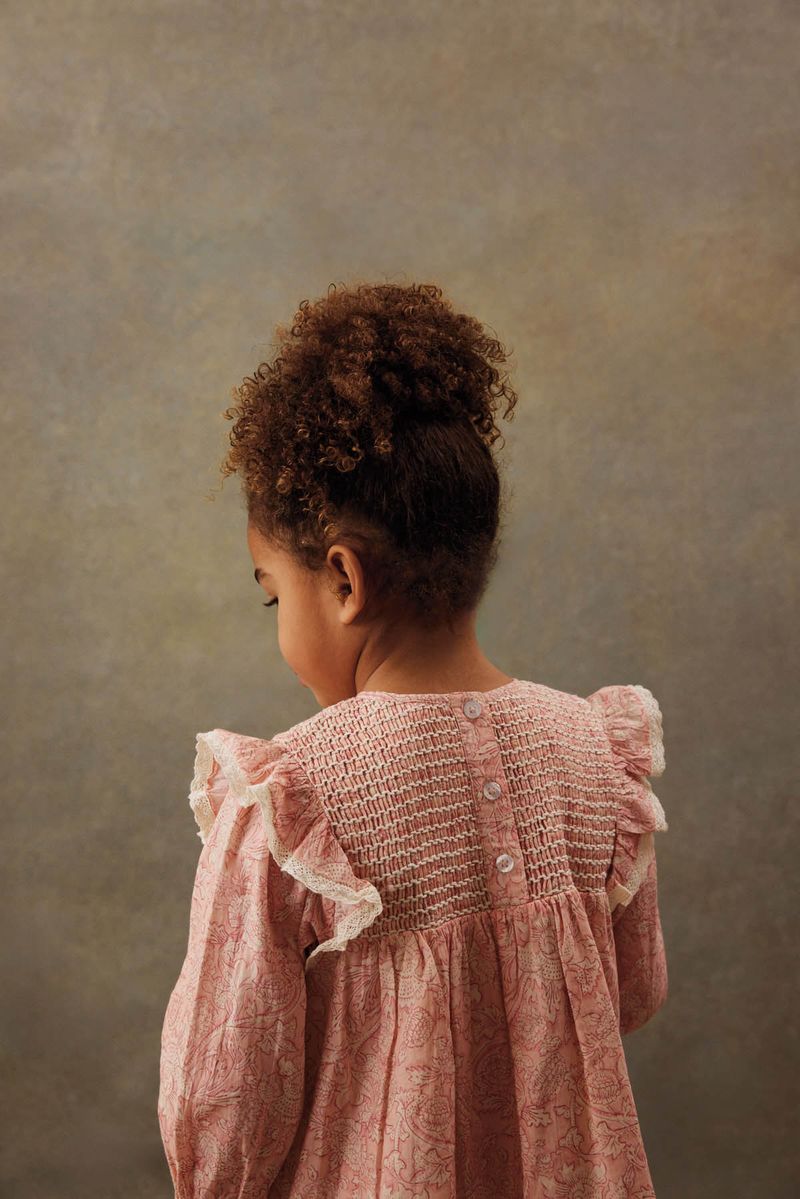 Dress Saralou | Pink Mountains Avens