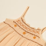 Tammy Midi Sundress | Peach Yoghurt