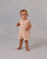 Maverick Romper | Grapefruit Stripe