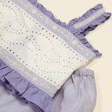 Theodora Short Set | Blue-Lilac/Lilac-Grey