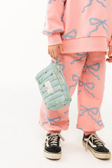 Bows Sweatpant | Peach