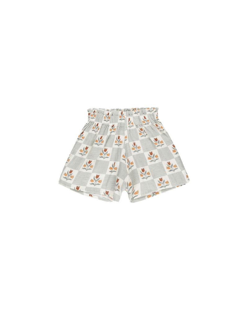 Remi Shorts | Garden Grid