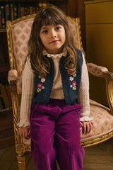 Pants Flor | Raspberry
