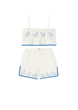 Swans Bows Linen Set