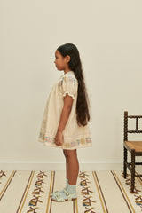 Verna Smock Dress | Cream