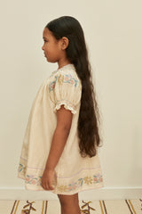 Verna Smock Dress | Cream