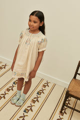 Verna Smock Dress | Cream