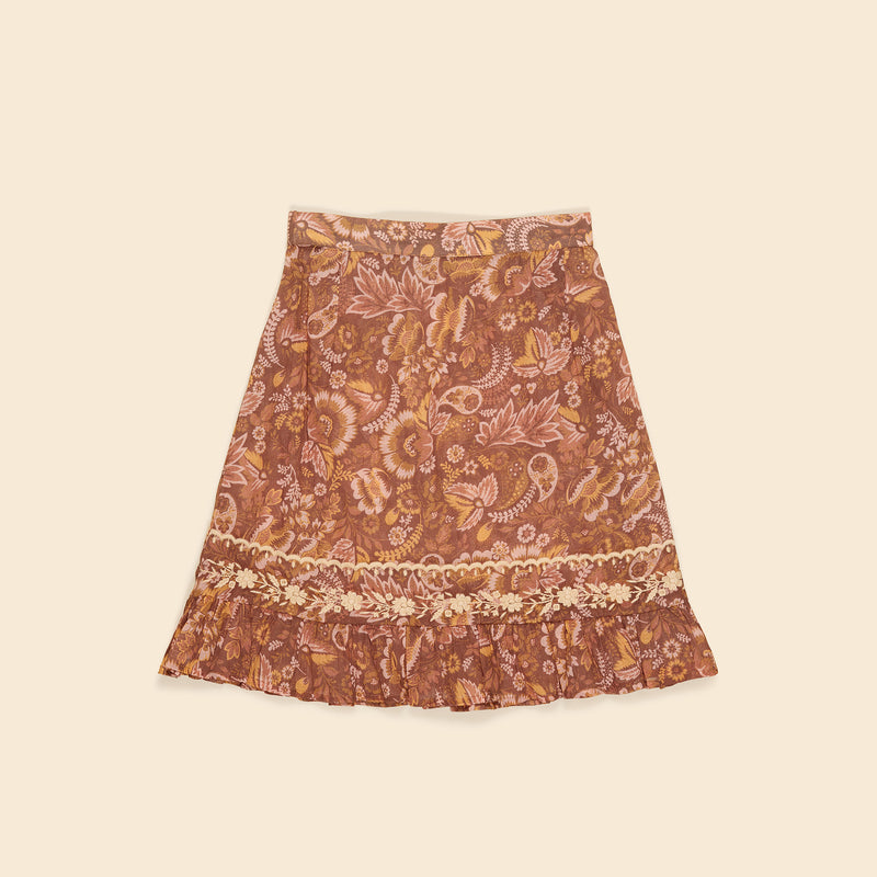 Veronica Organdie Skirt | Woodland Hazel