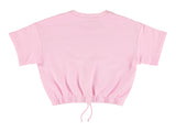 Weasel Agna Cropped Sweater | Rose