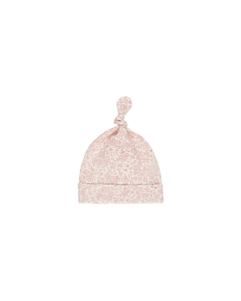 Knotted Baby Hat | Pink Blossom