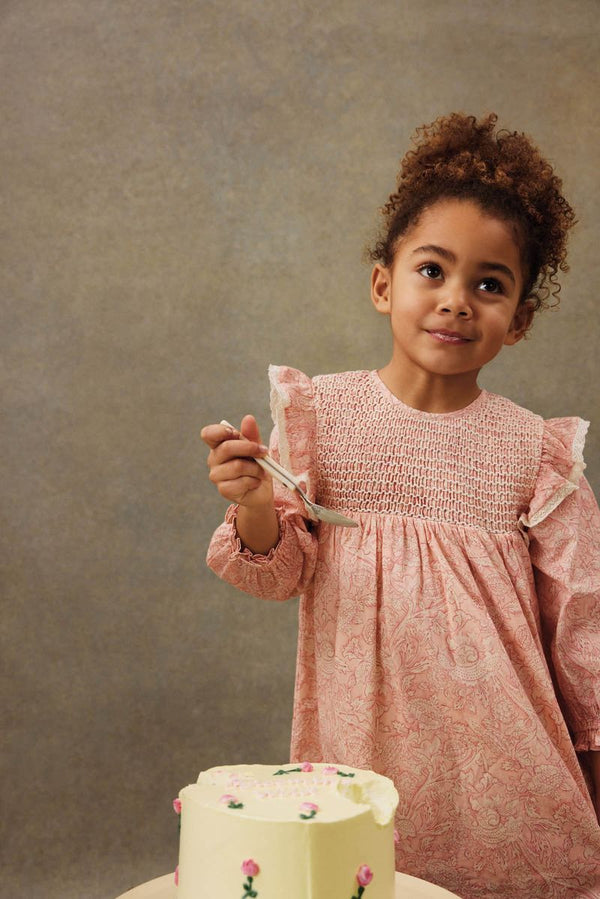 Dress Saralou | Pink Mountains Avens